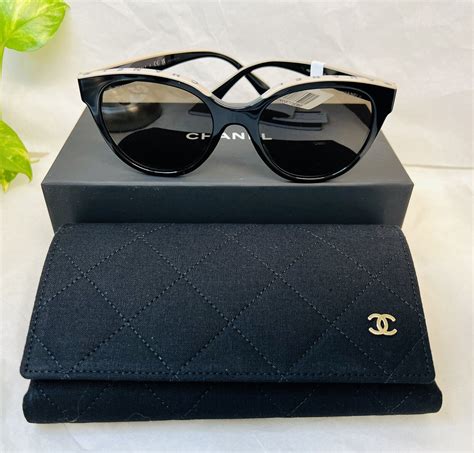 Chanel / CH5414 / BLACK/BEIGE 